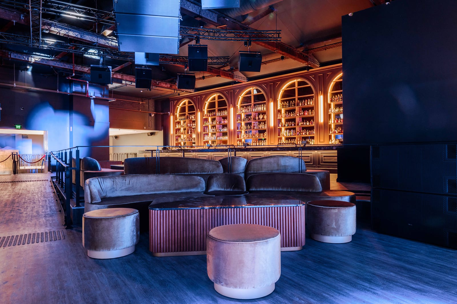 Level One booths